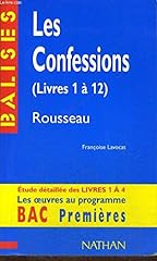 Confessions etude detaillee d'occasion  Livré partout en France