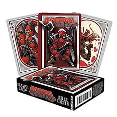 AQUARIUS Marvel Comics Deadpool Playing Cards - Black, used for sale  Delivered anywhere in Canada