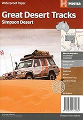 Straßenkarte simpson desert gebraucht kaufen  Wird an jeden Ort in Deutschland