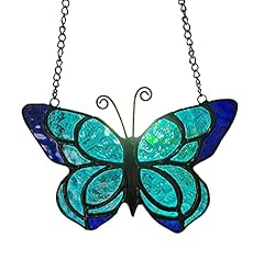 Blue butterfly suncatcher for sale  Delivered anywhere in USA 