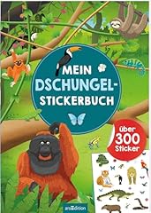 Dschungel stickerbuch 300 gebraucht kaufen  Wird an jeden Ort in Deutschland