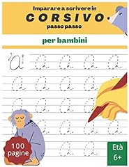 Imparare scrivere corsivo usato  Spedito ovunque in Italia 