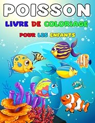 Livre coloriage poisson d'occasion  Livré partout en France