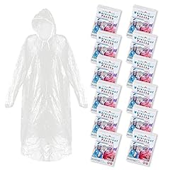 Disposable rain poncho for sale  Delivered anywhere in UK