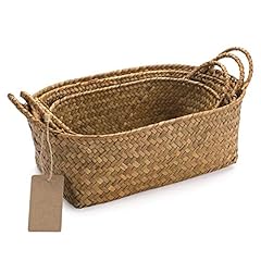 Seagrass storage basket for sale  Delivered anywhere in UK