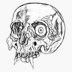 Pushead inspired skull for sale  Delivered anywhere in USA 