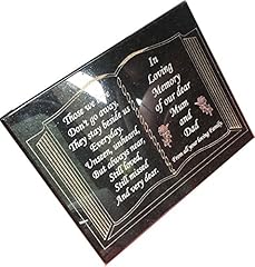 Laser engraved personalised for sale  Delivered anywhere in UK
