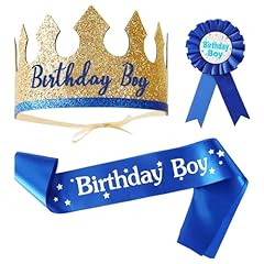 Birthday king crown for sale  Delivered anywhere in UK