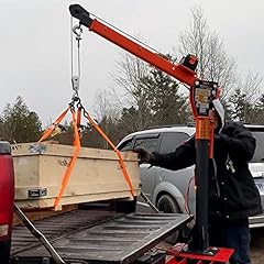 Used, RUGCEL WINCH New 1100lb Folding Truck-Mounted Crane, for sale  Delivered anywhere in USA 