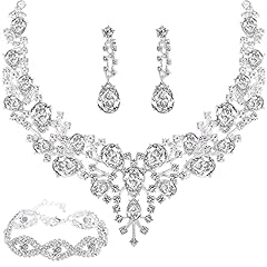 Bride jewelry set for sale  Delivered anywhere in UK