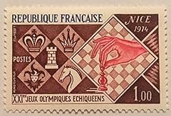 1974. authentique timbre d'occasion  Livré partout en France