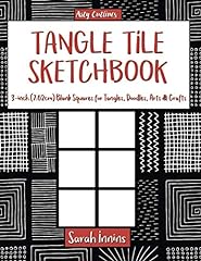 Tangle tile sketchbook for sale  Delivered anywhere in USA 