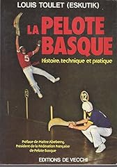 Pelote basque histoire d'occasion  Livré partout en France