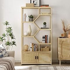 Rattan bookshelf natural for sale  Delivered anywhere in USA 