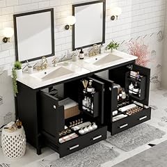 Black bathroom vanity for sale  Delivered anywhere in USA 