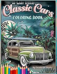 Classic cars coloring for sale  Delivered anywhere in USA 