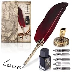 Antique feather pen for sale  Delivered anywhere in USA 