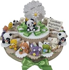 Torta bomboniere animaletti usato  Spedito ovunque in Italia 