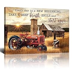 Red tractor rustic for sale  Delivered anywhere in USA 