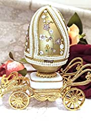 ANTIQUE Faberge egg style ONLY ONE Crown Regal Collection for sale  Delivered anywhere in Canada