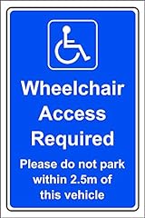 Wheelchair access required for sale  Delivered anywhere in UK