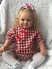 Zero pam Pretty Reborn Toddler Baby Dolls Blonde Hair for sale  Delivered anywhere in UK
