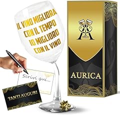 Aurìca calice vino usato  Spedito ovunque in Italia 