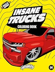 Insane trucks coloring for sale  Delivered anywhere in UK