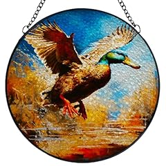 Flying mallard stained for sale  Delivered anywhere in USA 