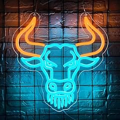 Bull neon sign for sale  Delivered anywhere in USA 