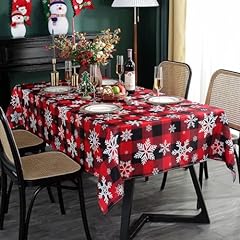 Christmas tablecloth rectangle for sale  Delivered anywhere in USA 