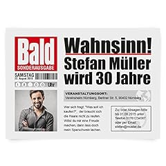 Personalisierte witzige einlad gebraucht kaufen  Wird an jeden Ort in Deutschland