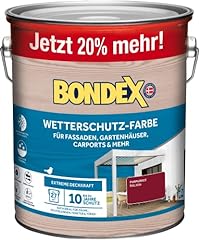 Bondex wetterschutz farbe gebraucht kaufen  Wird an jeden Ort in Deutschland