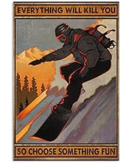 Vintage snowboard poster for sale  Delivered anywhere in USA 