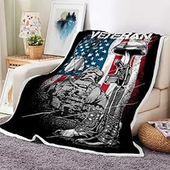 Veteran throw blanket for sale  Delivered anywhere in USA 