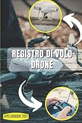 Registro volo drone usato  Spedito ovunque in Italia 