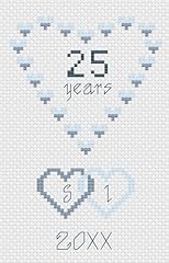 Silver wedding hearts for sale  Delivered anywhere in UK