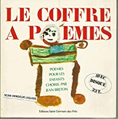 Coffre poèmes anthologie d'occasion  Livré partout en France