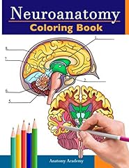 Neuroanatomy coloring book for sale  Delivered anywhere in USA 