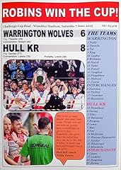 Assorted warrington wolves for sale  Delivered anywhere in UK