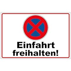 Schild einfahrt freihalten gebraucht kaufen  Wird an jeden Ort in Deutschland