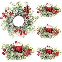 Christmas candle rings for sale  Delivered anywhere in USA 