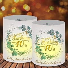 Windlicht deko geburtstag gebraucht kaufen  Wird an jeden Ort in Deutschland