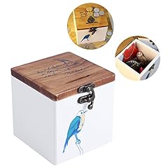 Wooden coin bank for sale  Delivered anywhere in UK