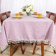 Shinybeauty square tablecloth for sale  Delivered anywhere in USA 