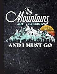 Mountains calling notebook for sale  Delivered anywhere in USA 