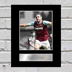 Andy carroll signed for sale  Delivered anywhere in UK