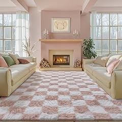 Purecozy checkered rug for sale  Delivered anywhere in USA 