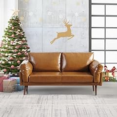 Faux leather loveseat for sale  Delivered anywhere in USA 