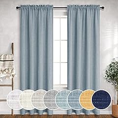 Grey blue curtains for sale  Delivered anywhere in USA 